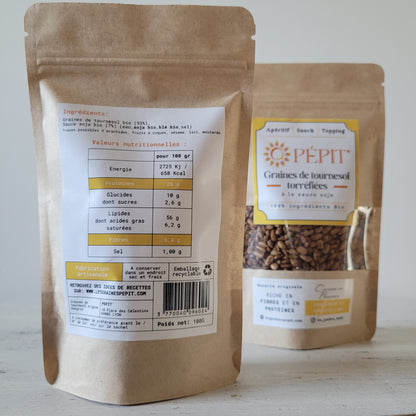 GRAINES PEPIT' - 100 gr - à base d'ingrédients bio