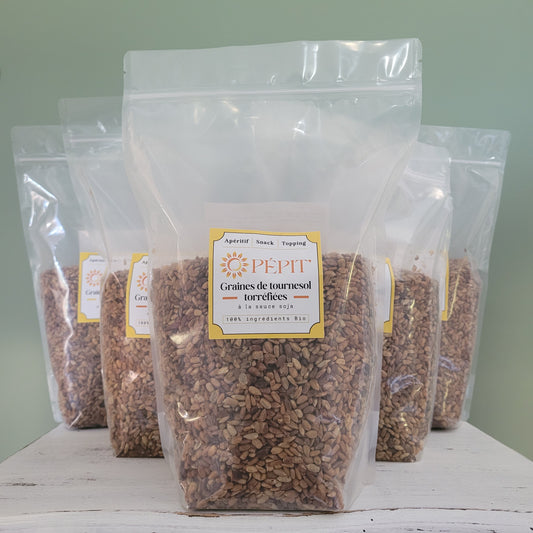 GRAINES PEPIT' - Lot 5 kg - à base d'ingrédients bio (17,40€/kg)